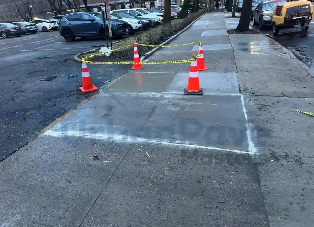 sidewalk repaired in bronx